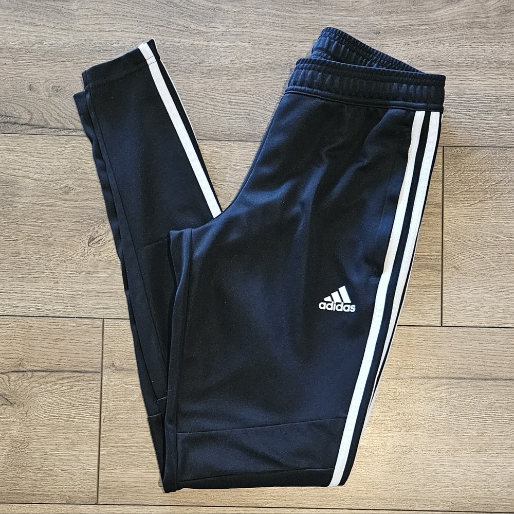 Hardly Worn - ADIDAS - Tapered Track Pants - Ankle Zip - Size XS